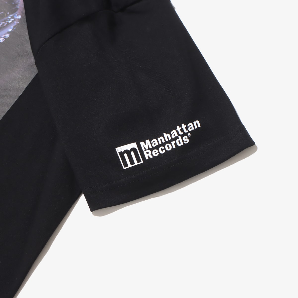 atmos × BIG L × Manhattan Records Photo T-shirts BLACK