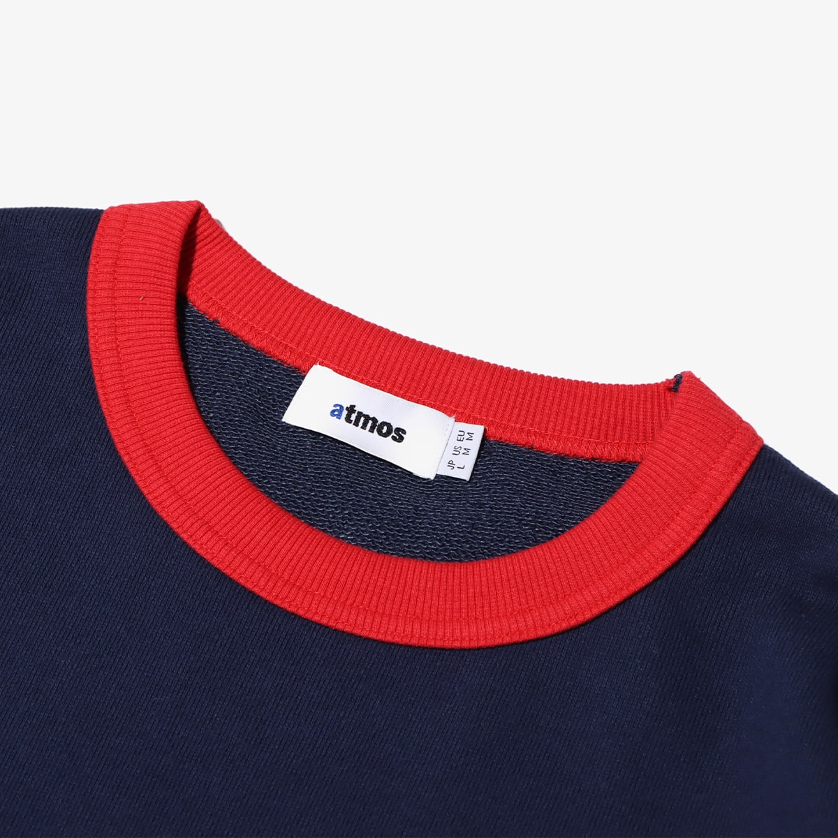 atmos Ringer Sweatshirt NAVYの画像