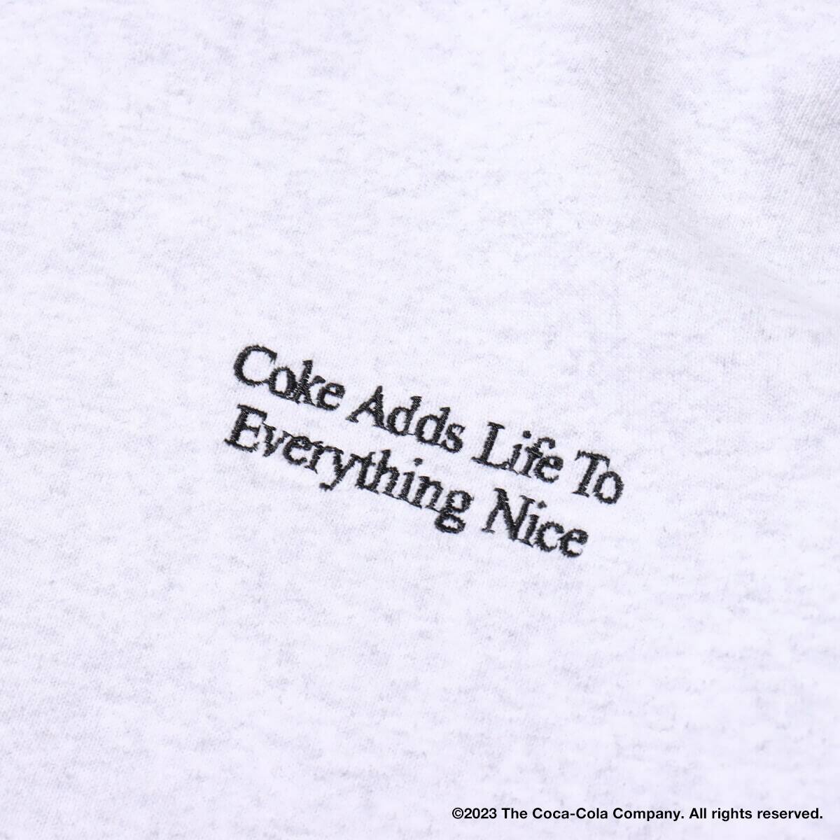 Coca Cola | atmos Hoodie GRAYの画像