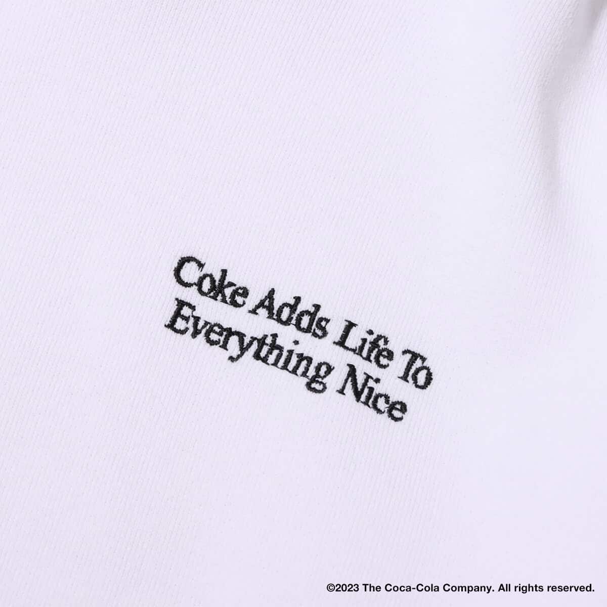 Coca Cola | atmos Hoodie OFF WHITEの画像