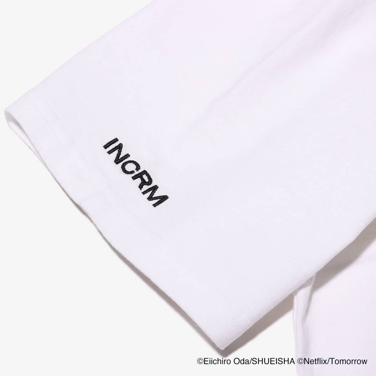 atmos x Netflixシリーズ「ONE PIECE」 x INCRM T-shirts WHITEの画像