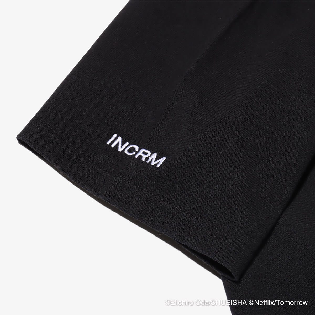 atmos x Netflixシリーズ「ONE PIECE」 x INCRM PK T-shirts BLACKの画像