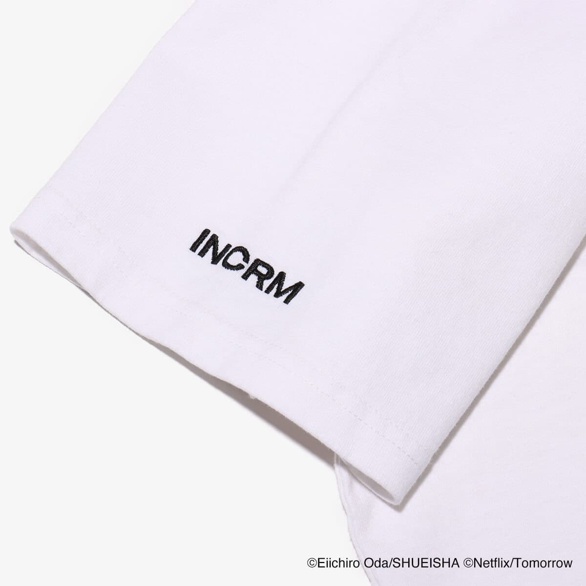 atmos x Netflixシリーズ「ONE PIECE」 x INCRM PK T-shirts WHITEの画像