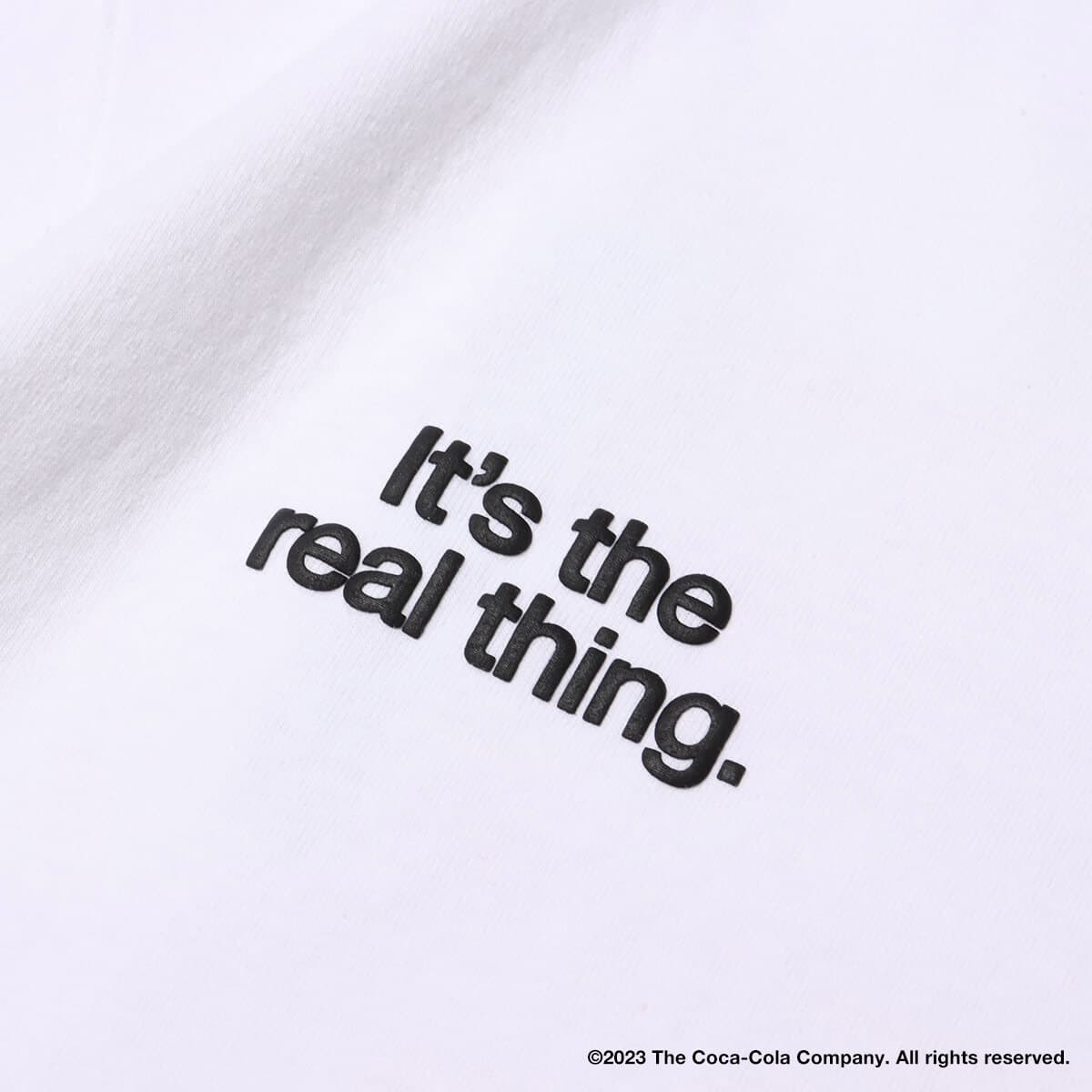 Coca Cola | atmos T-shirt WHITEの画像