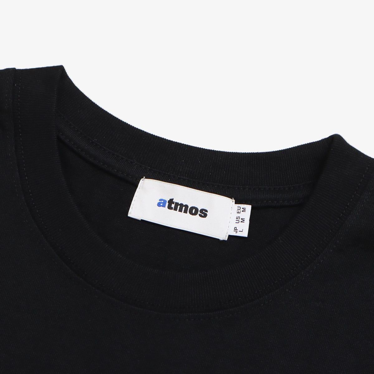 atmos Message Logo T-shirts BLACKの画像