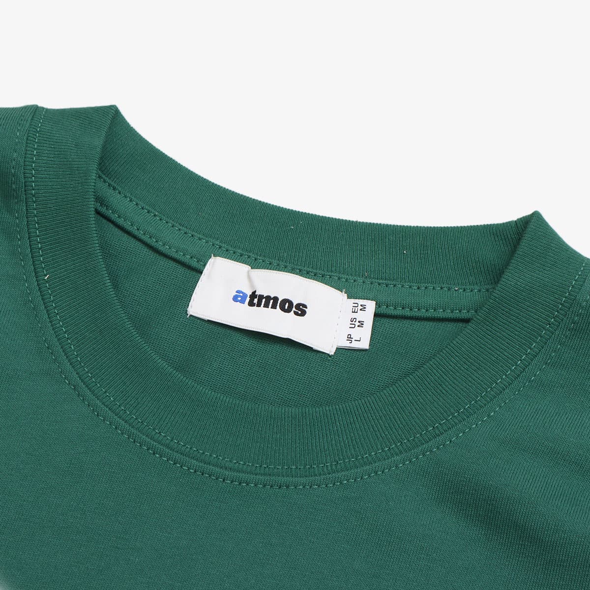 atmos Message Logo T-shirts GREENの画像