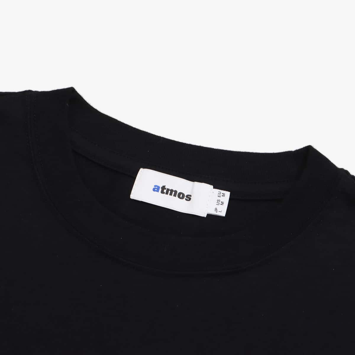 atmos PATCH LOGO T-shirts BLACKの画像