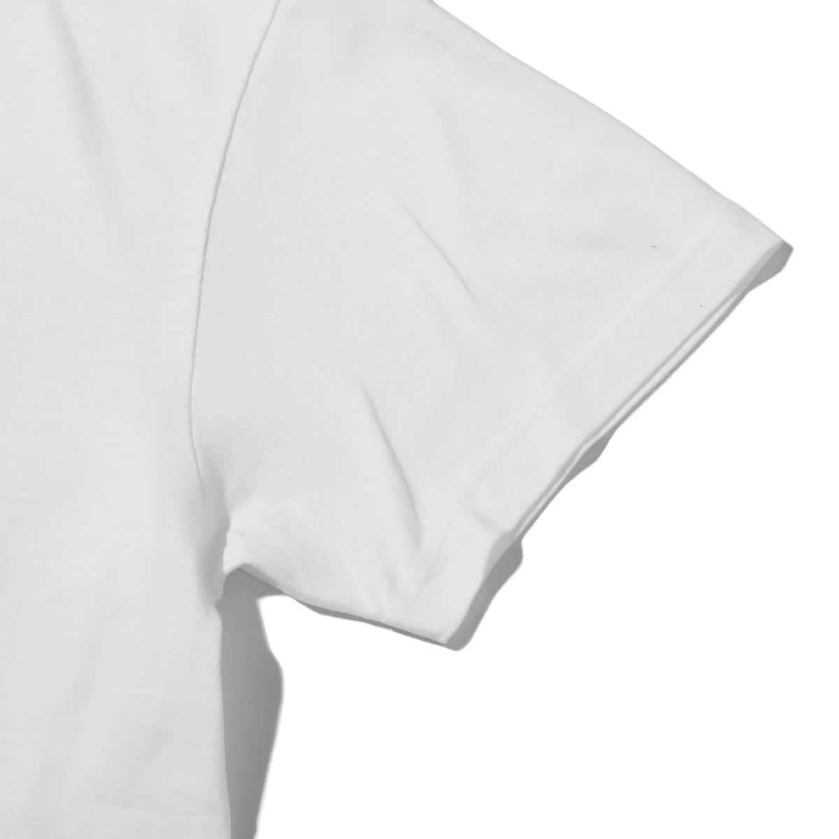 atmos × HONIYA EARTH GLOBE T-SHIRTS WHITEの画像