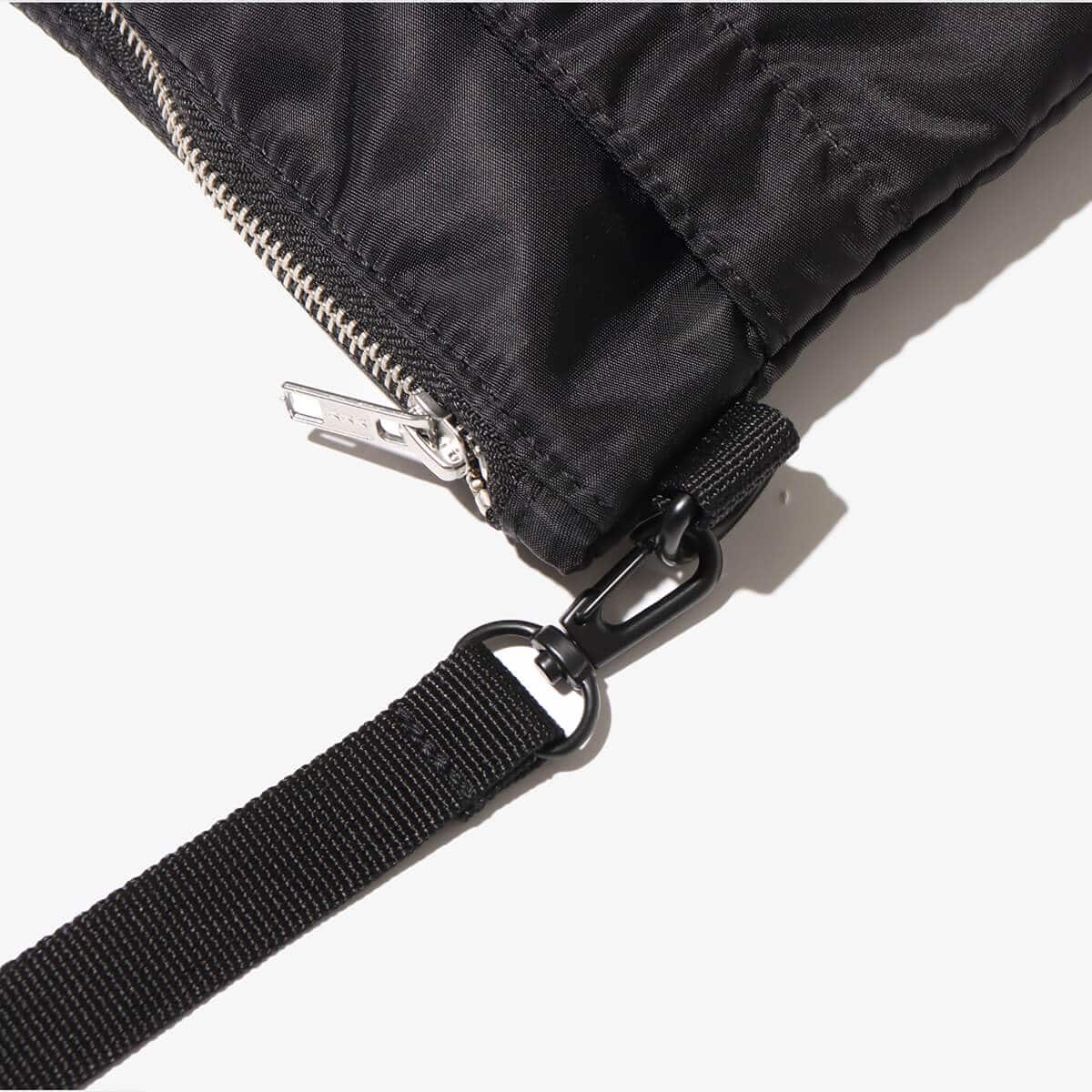 atmos Nylon Twill shoulder bag BLACK