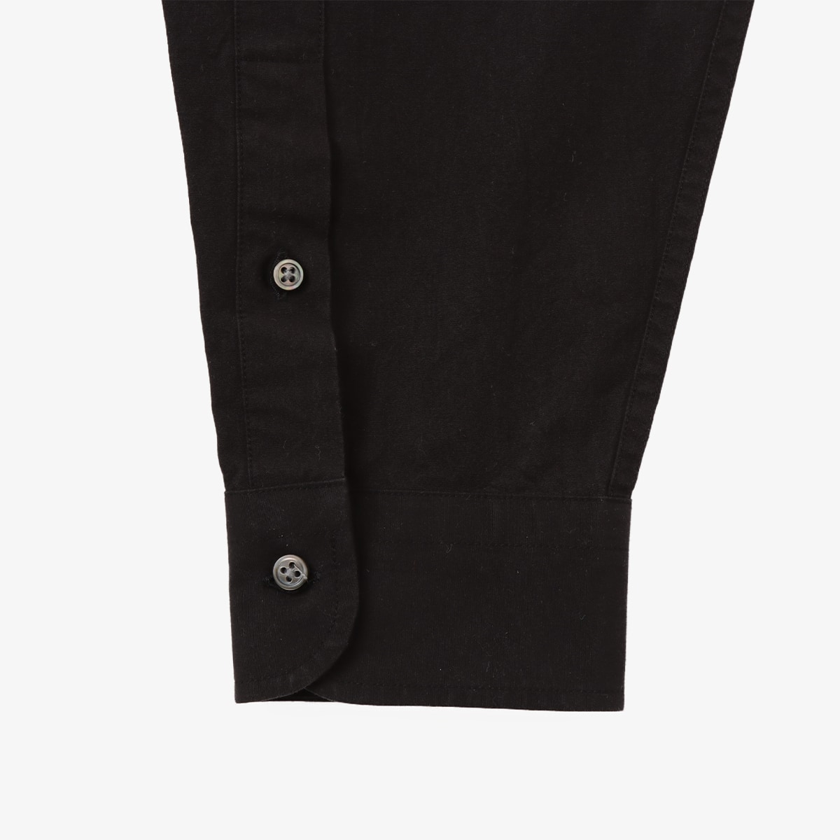 atmos Cotton Washer Broad Shirt BLACKの画像