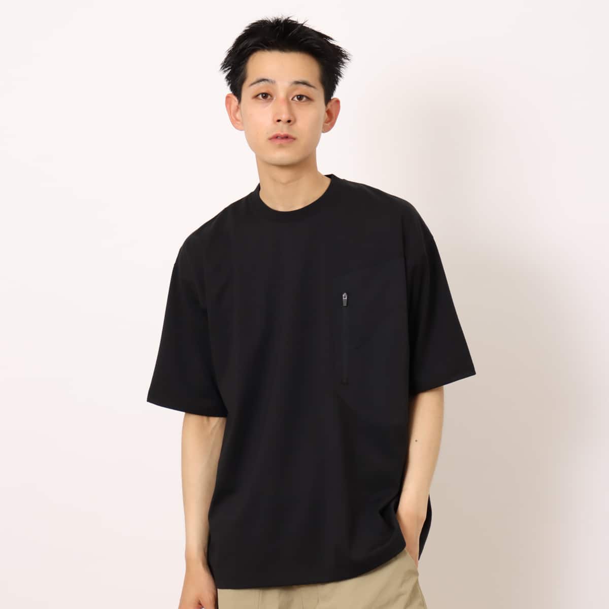 atmos Quick Drying Pokect T-shirt BLACK の画像