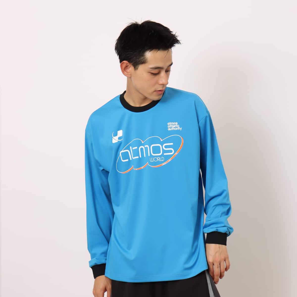 atmos Rash Guard Shirt BLUE の画像