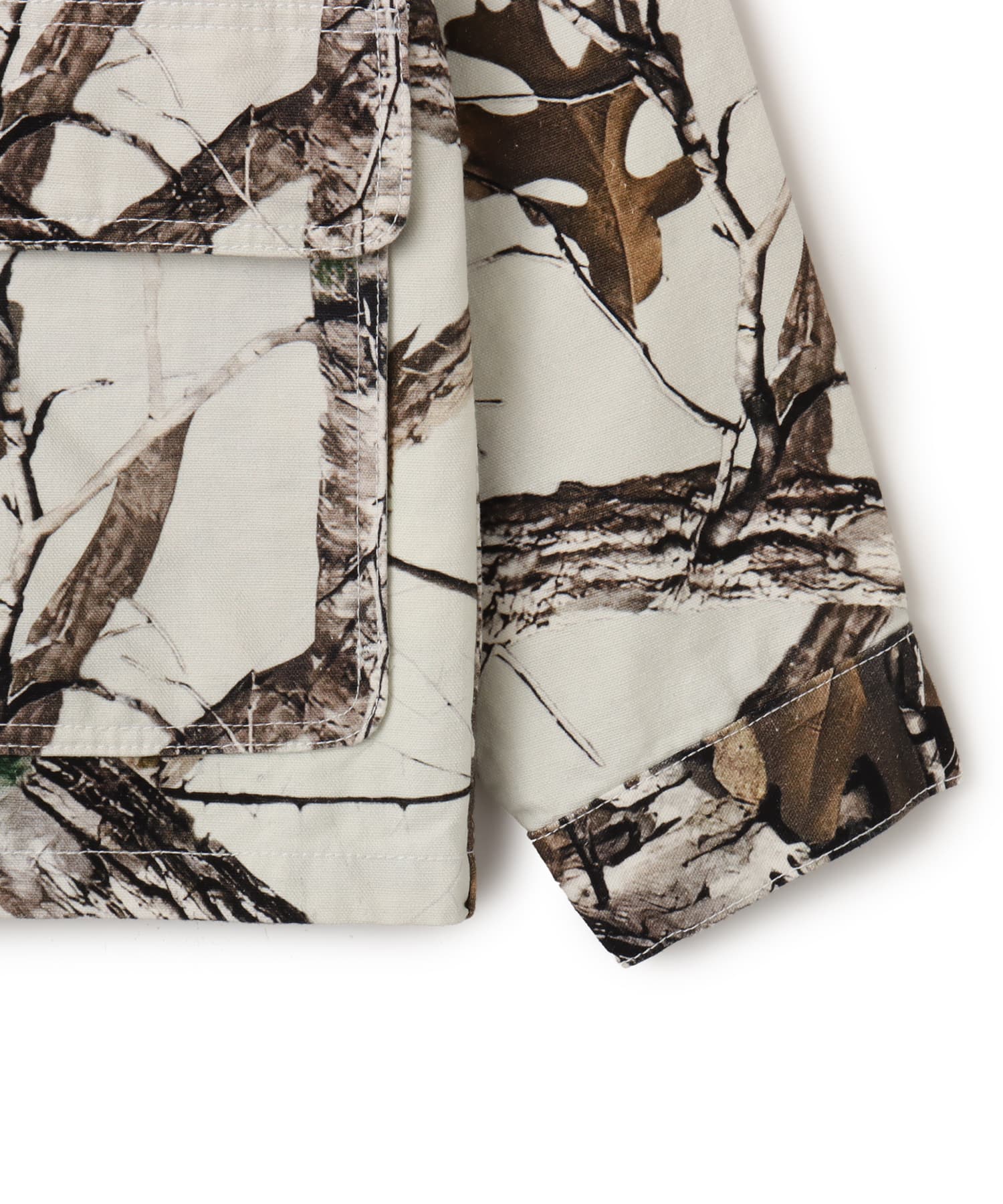 atmos Tree Camo Pattern Coverall Jacket WHITE CAMOUFLAGEの画像