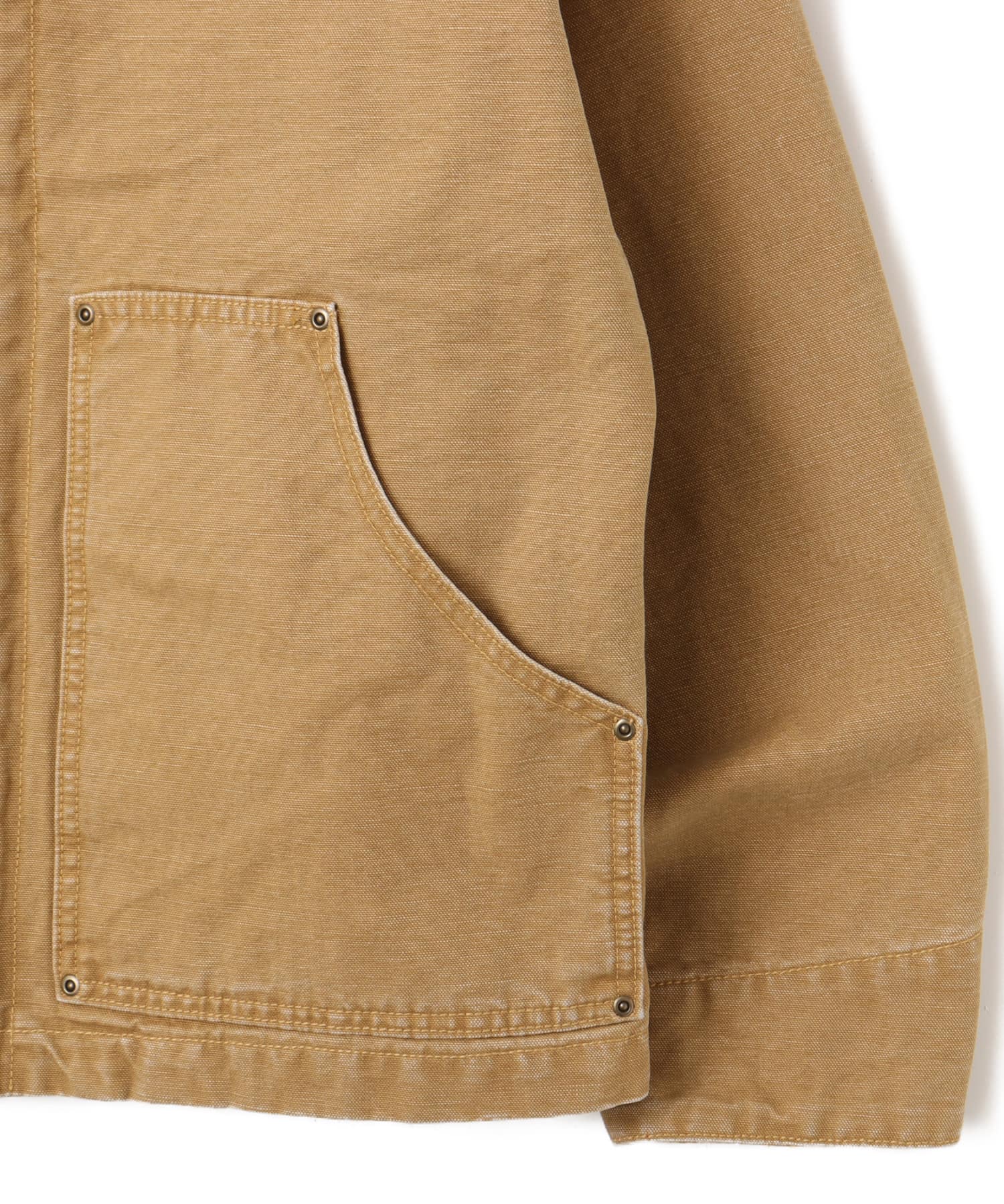 atmos Heavy Duck Work Jacket BEIGEの画像
