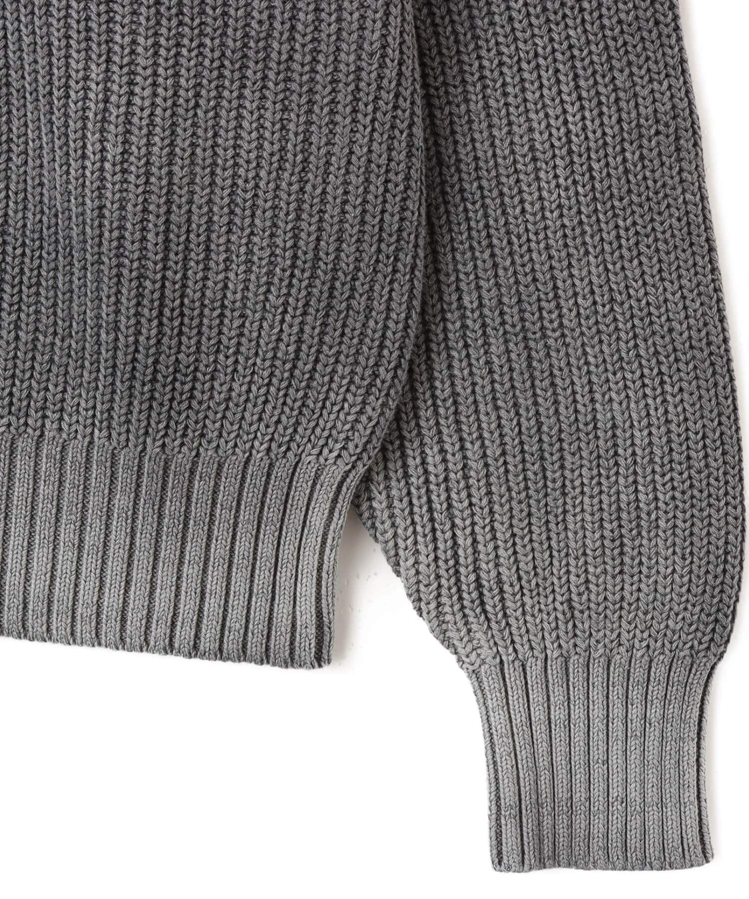 atmos Small Logo Patch Knit Sweater BLACKの画像