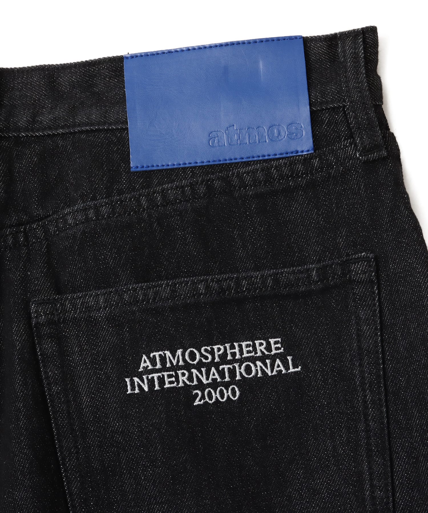atmos Baggy Denim Pants BLACKの画像
