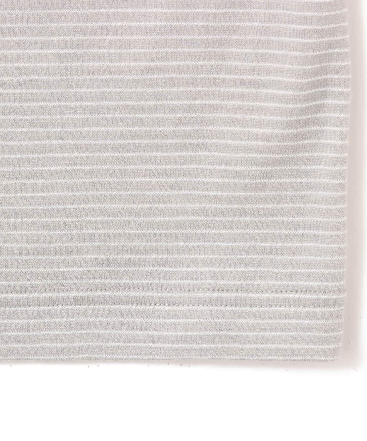 atmos Merino Wool Knit Polo Shirt GRAYの画像