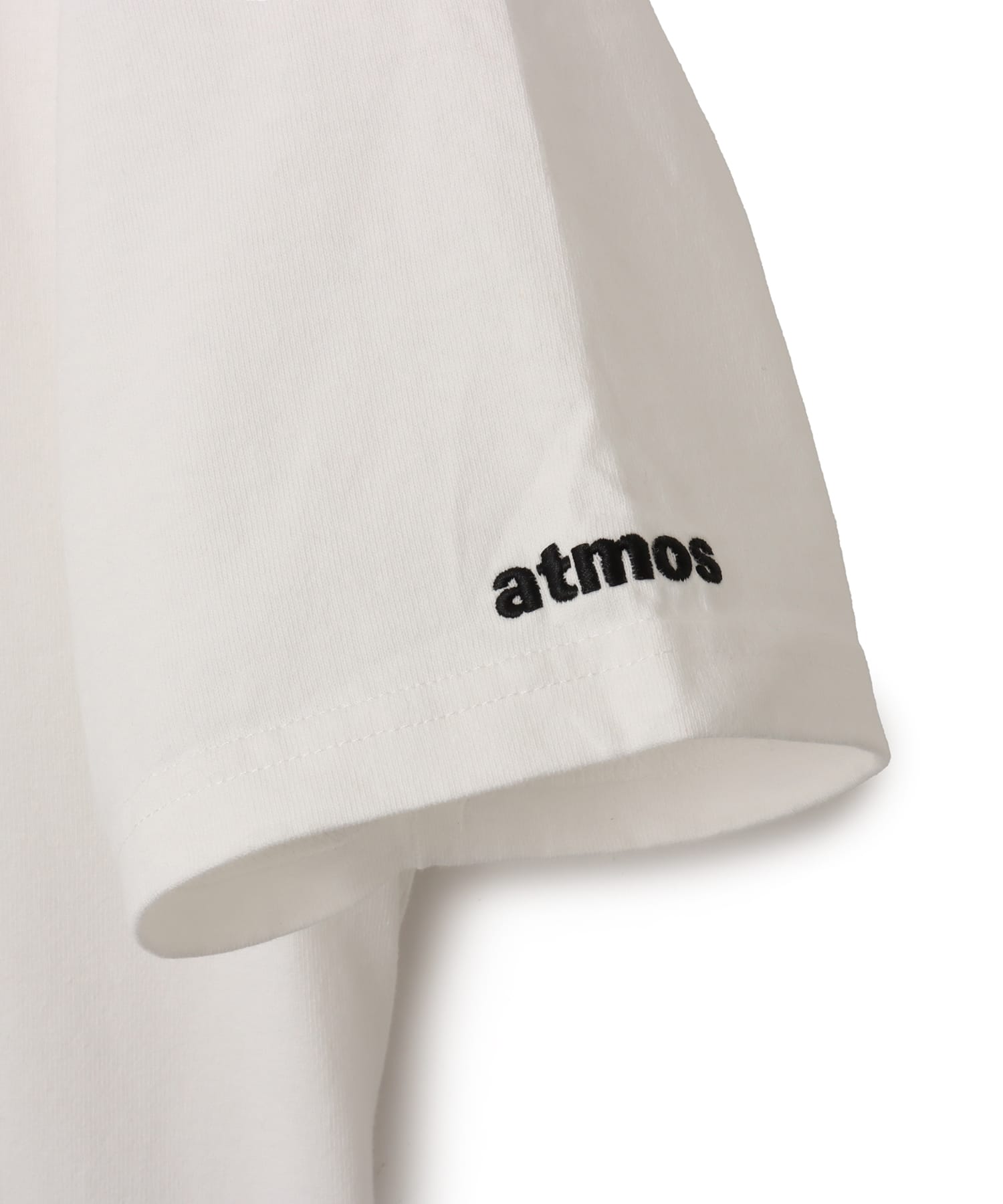atmos ”TENKYU” Crack Print Face T-shirt 1 WHITEの画像
