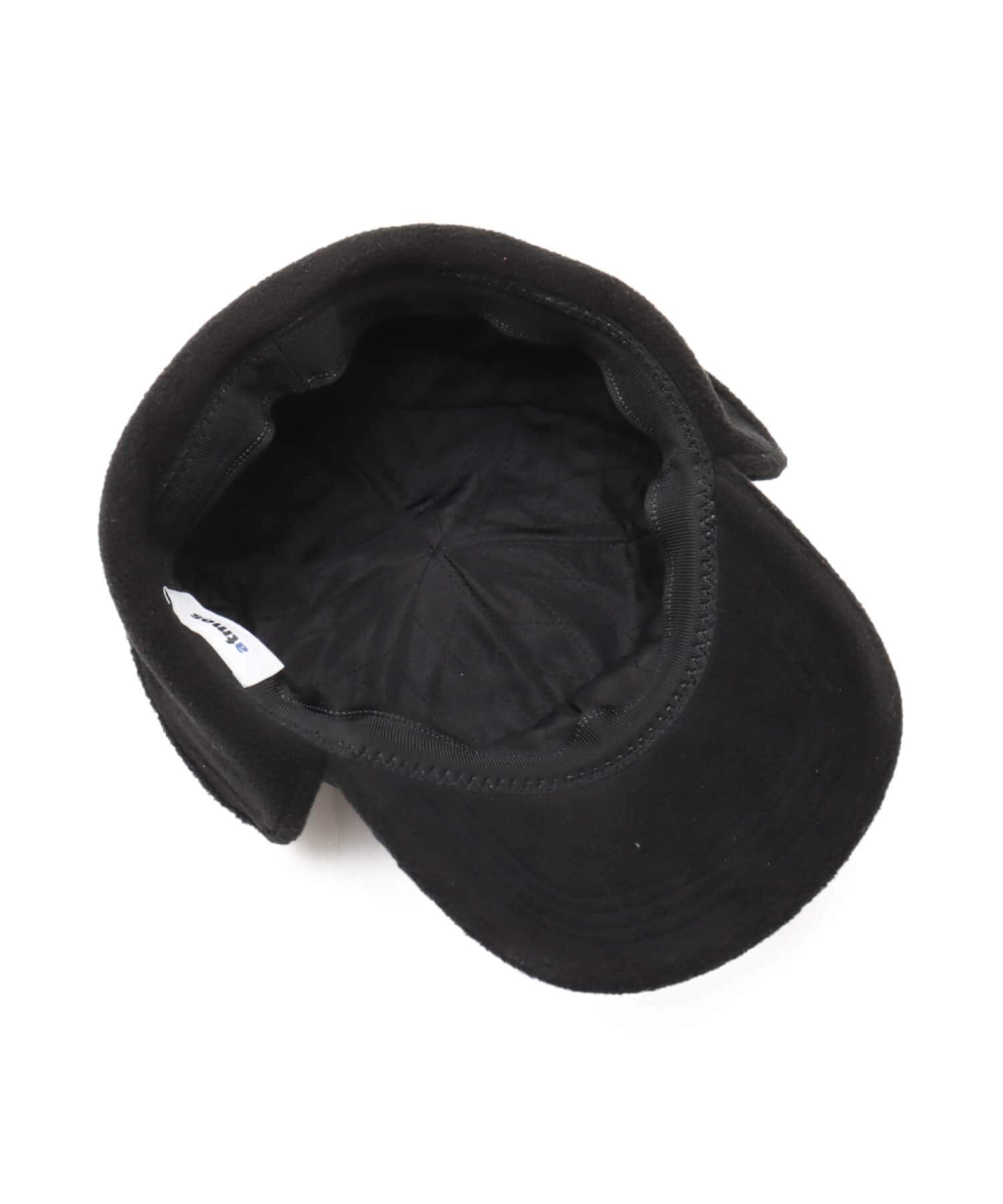 atmos Fleece Cap BLACKの画像