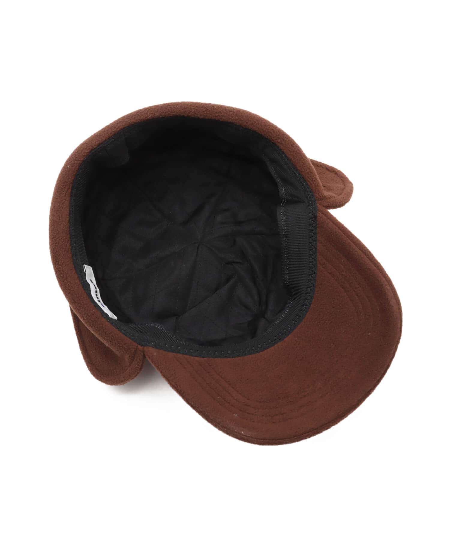 atmos Fleece Cap BROWNの画像