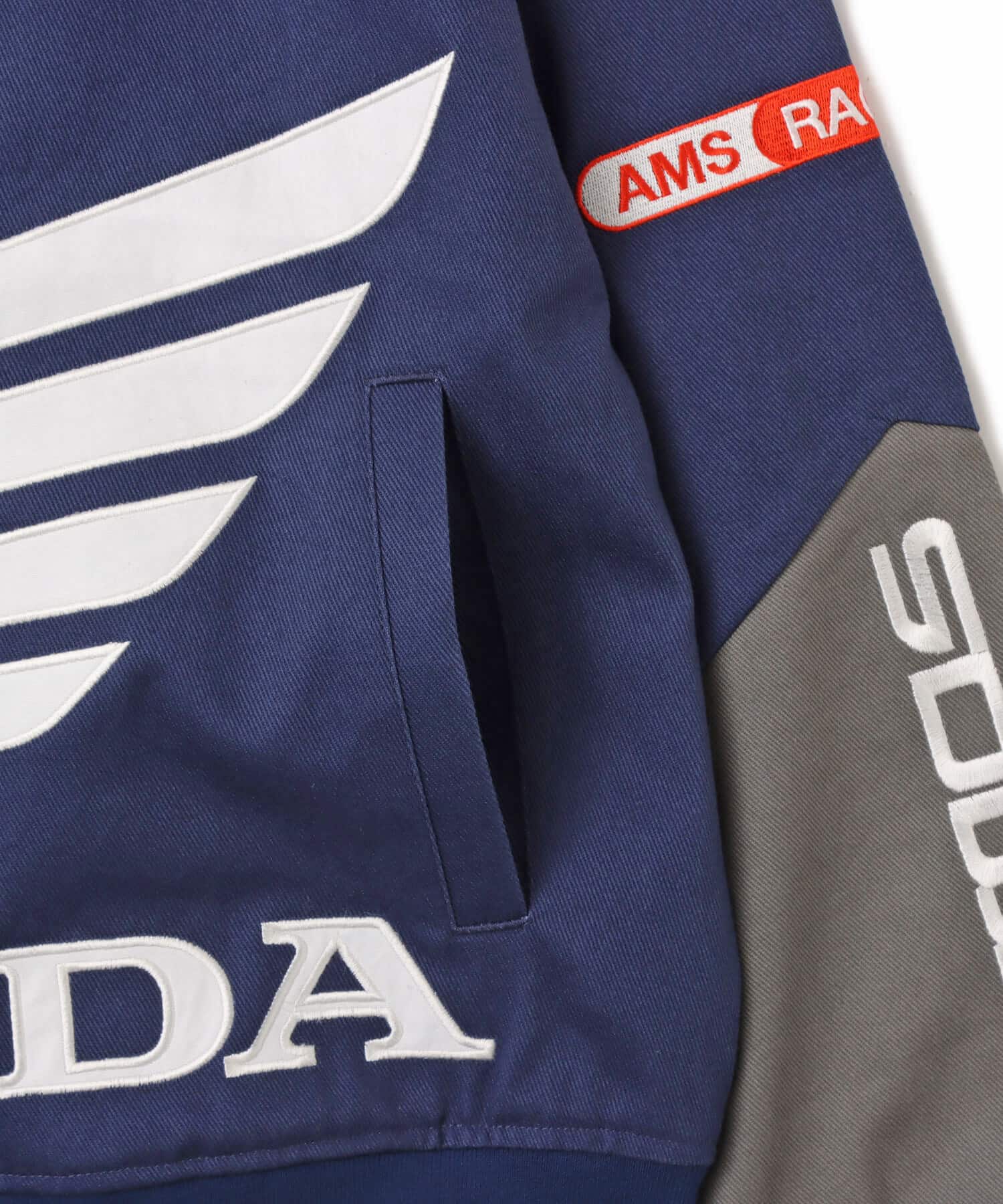 atmos x HONDA Racing Blouson NAVYの画像