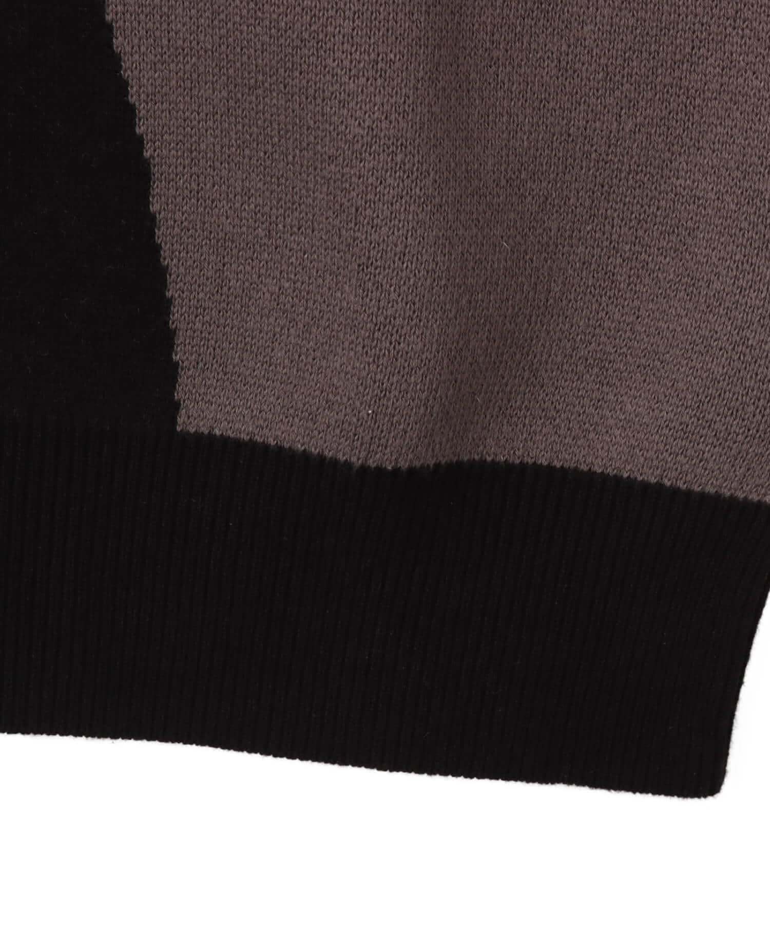 atmos x HONDA Jacquard Knit Sweater BLACKの画像