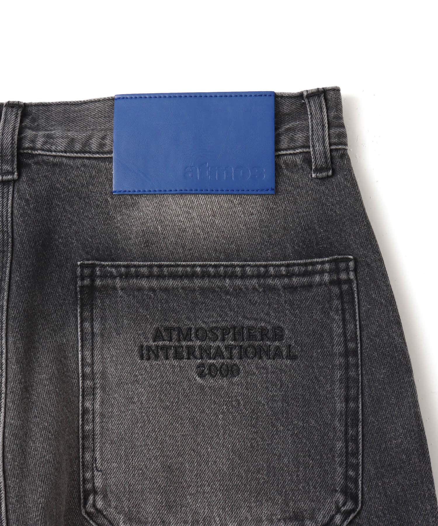 atmos Double Knee Work Pants BLACKの画像