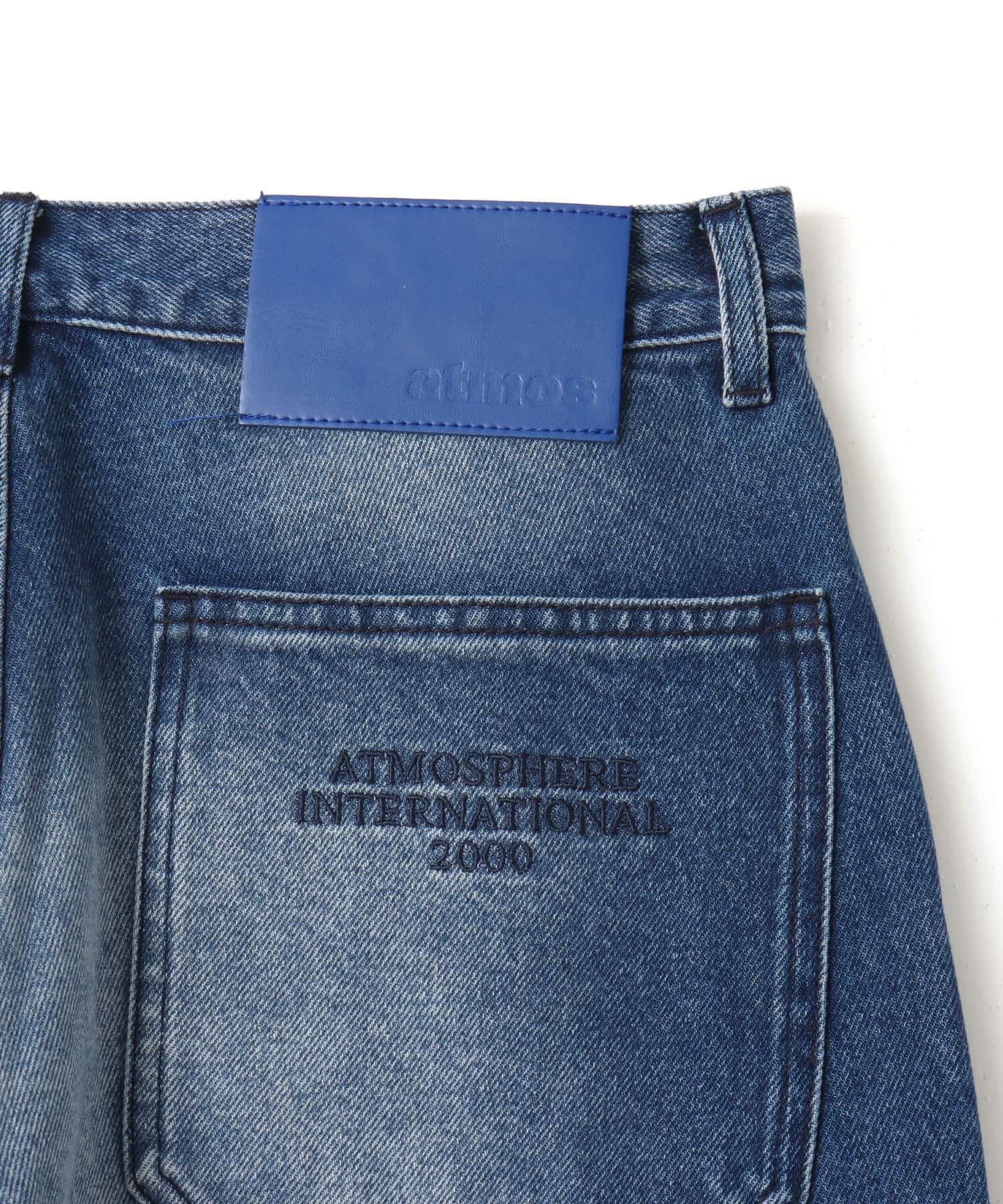 atmos Double Knee Work Pants BLUEの画像