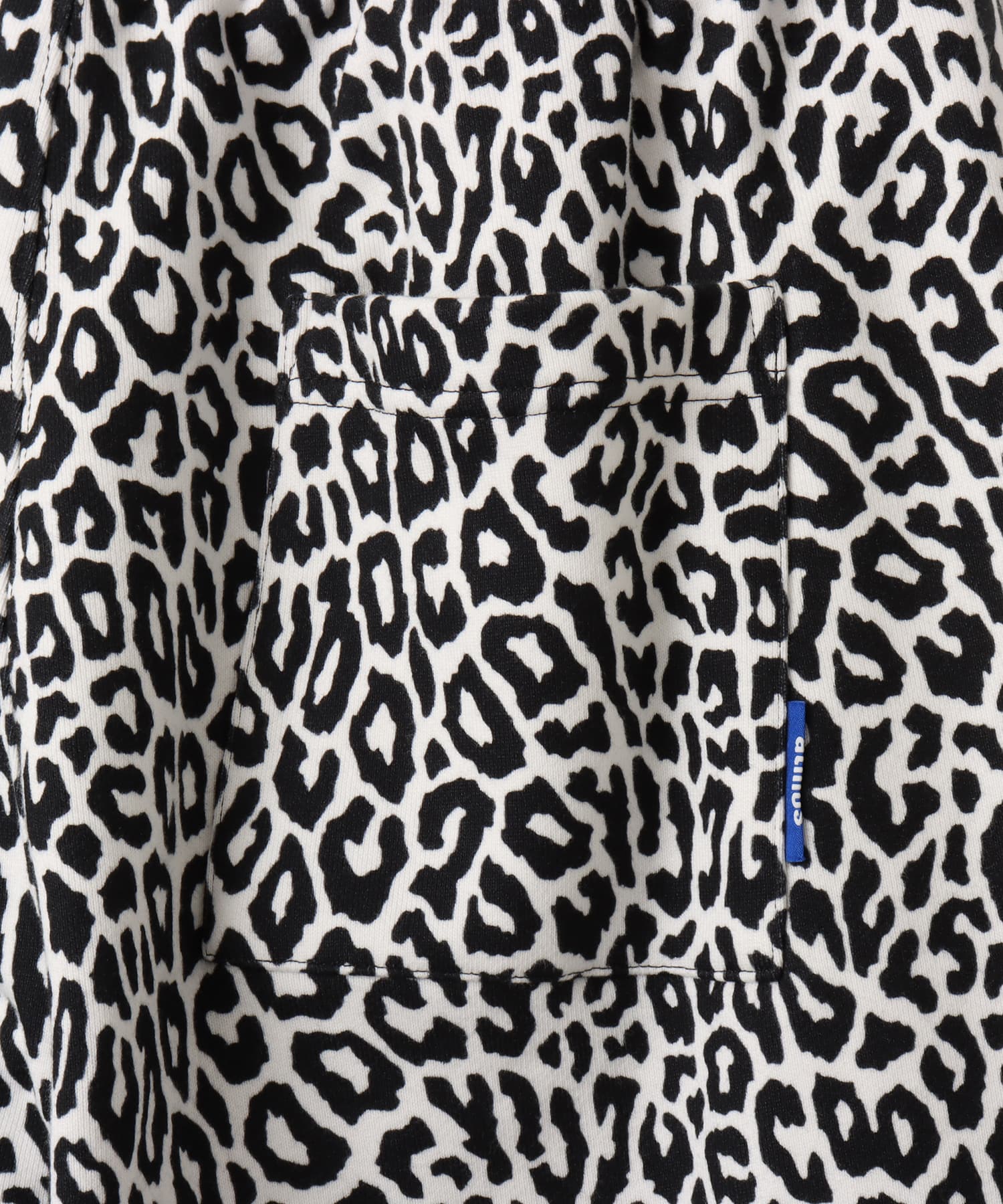 atmos Embroidery Classic Logo Sweat Pants BLACK LEOPARDの画像