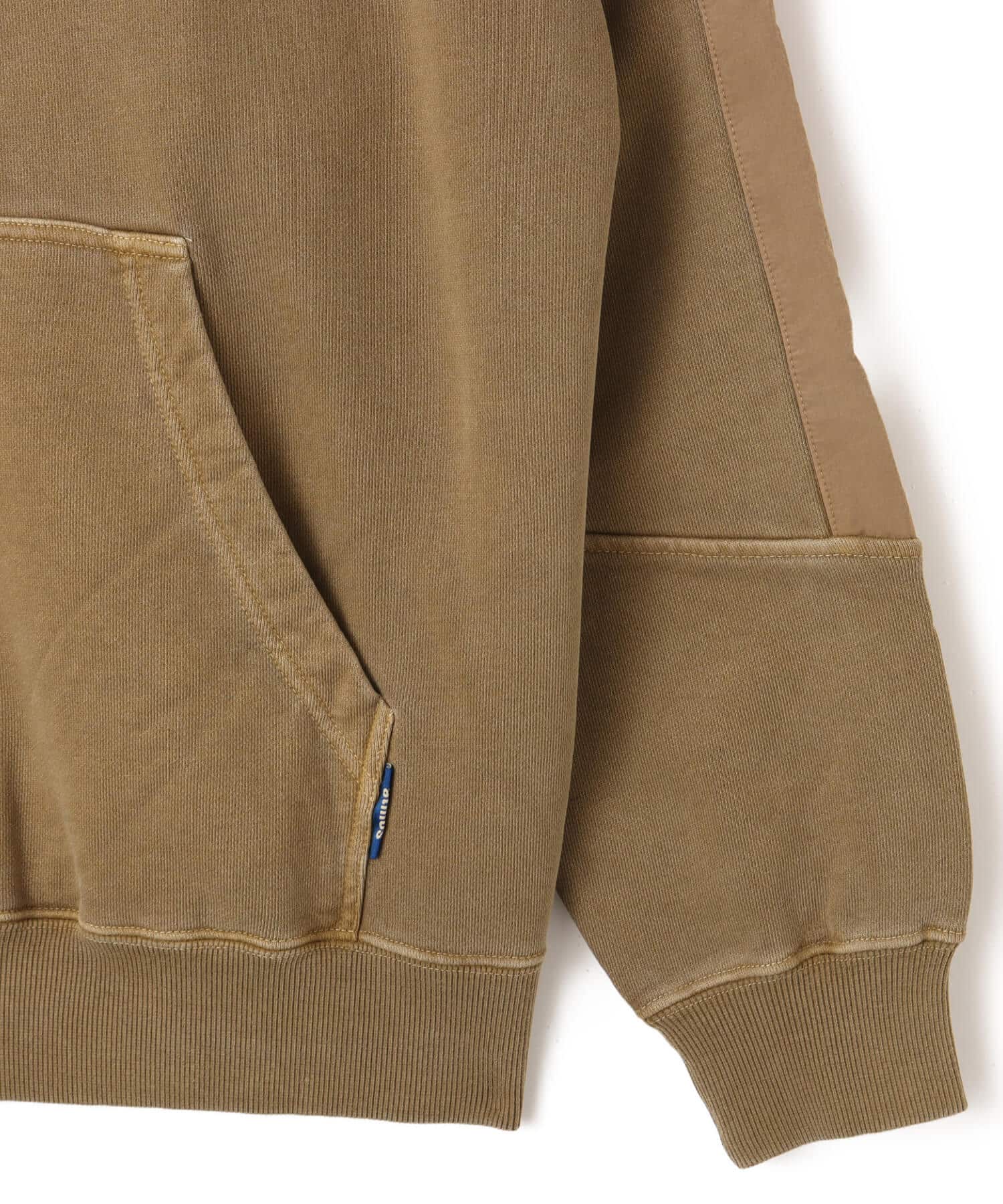 atmos Pigment Half-zip Sweatshirt BEIGEの画像