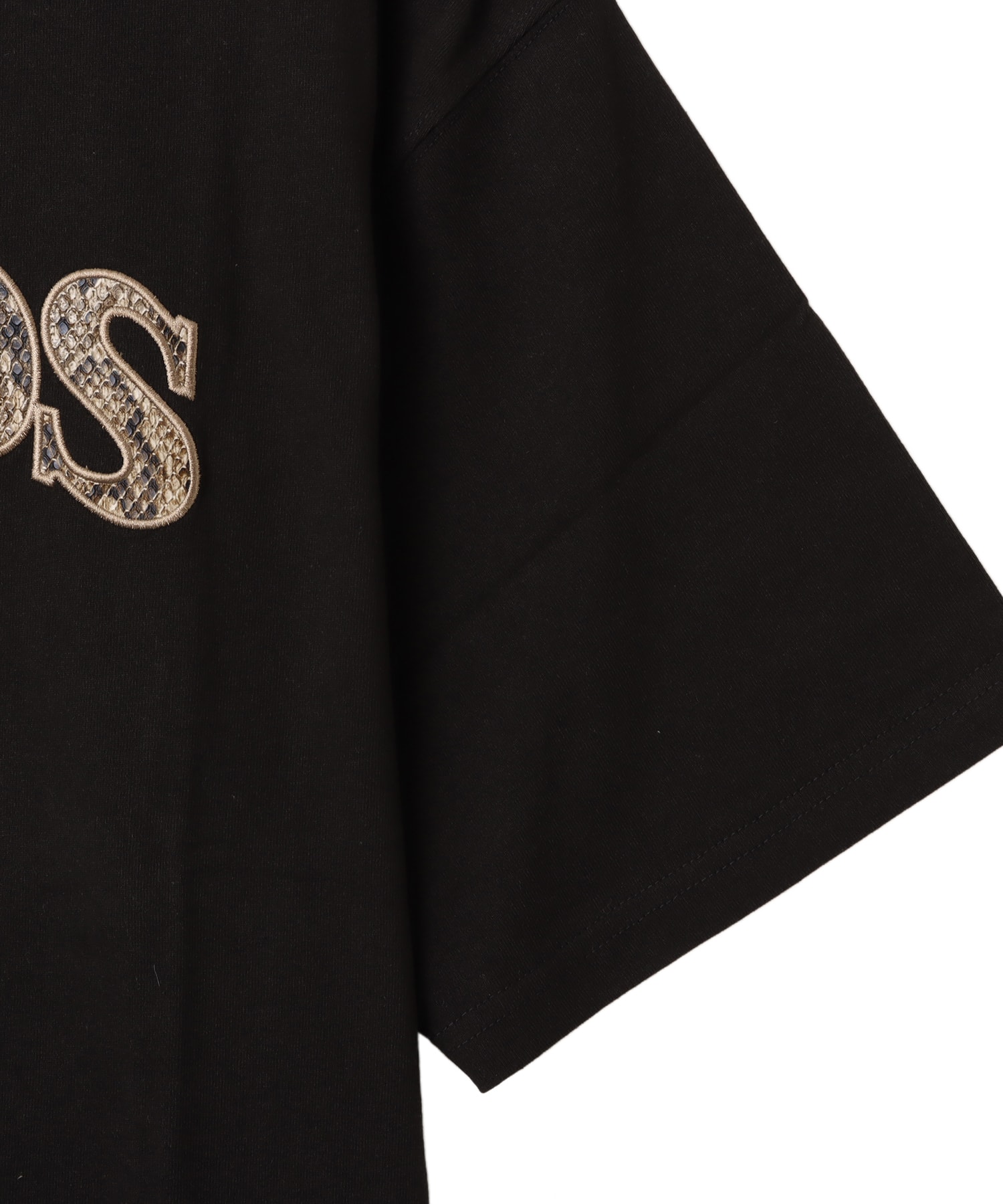 atmos Python Pattern Logo T-shirt BLACKの画像