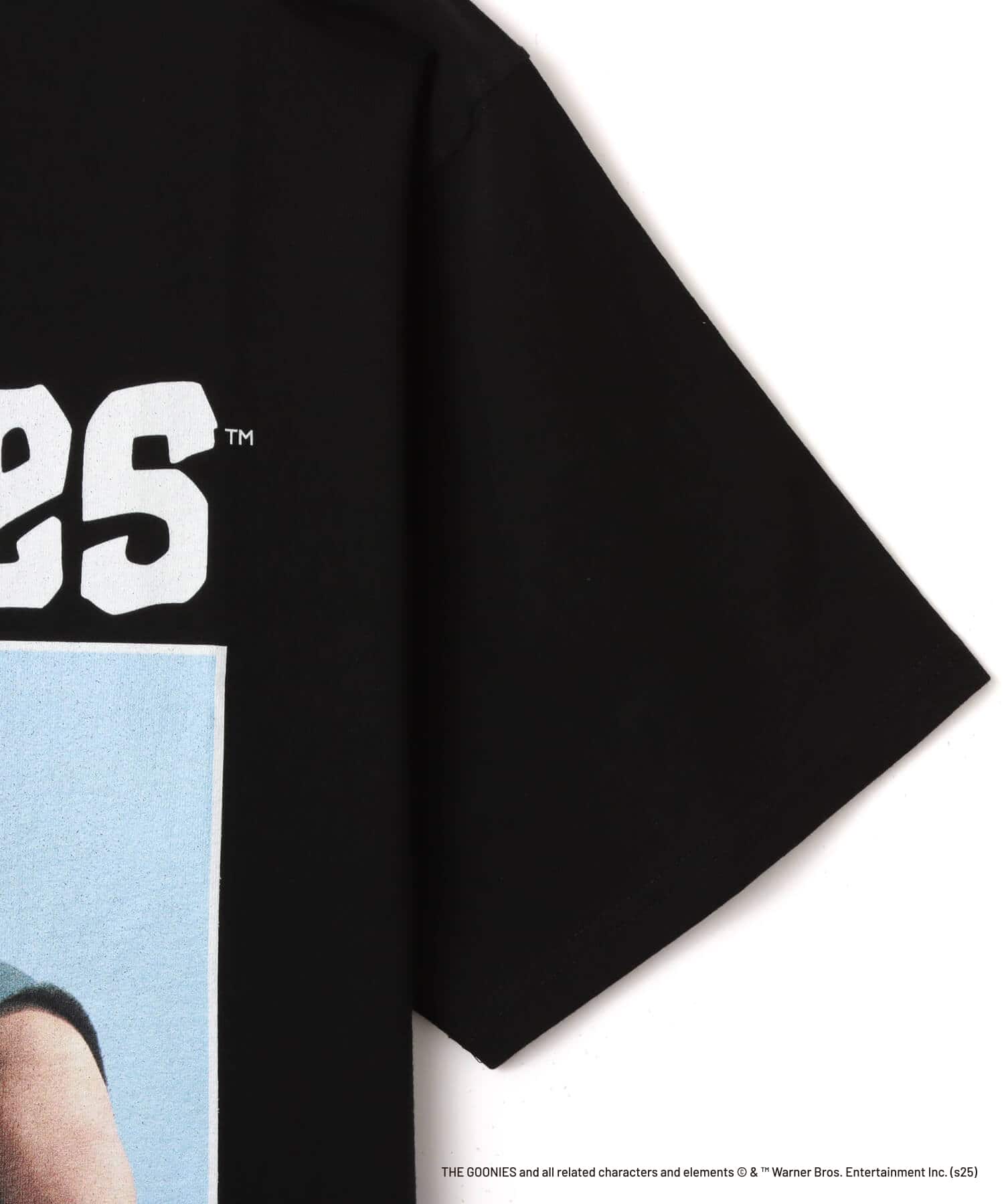 atmos xTHE GOONIES “Sloth”  T-shirt BLACKの画像