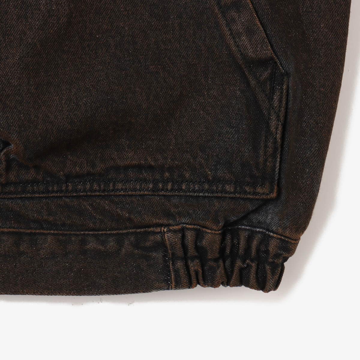 atmos Denim Worker Jacket BLACKの画像