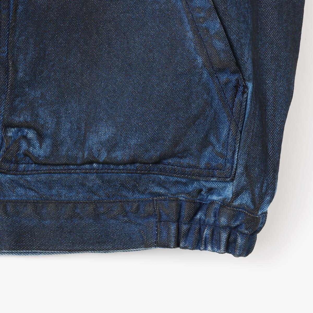 atmos Denim Worker Jacket BLUEの画像