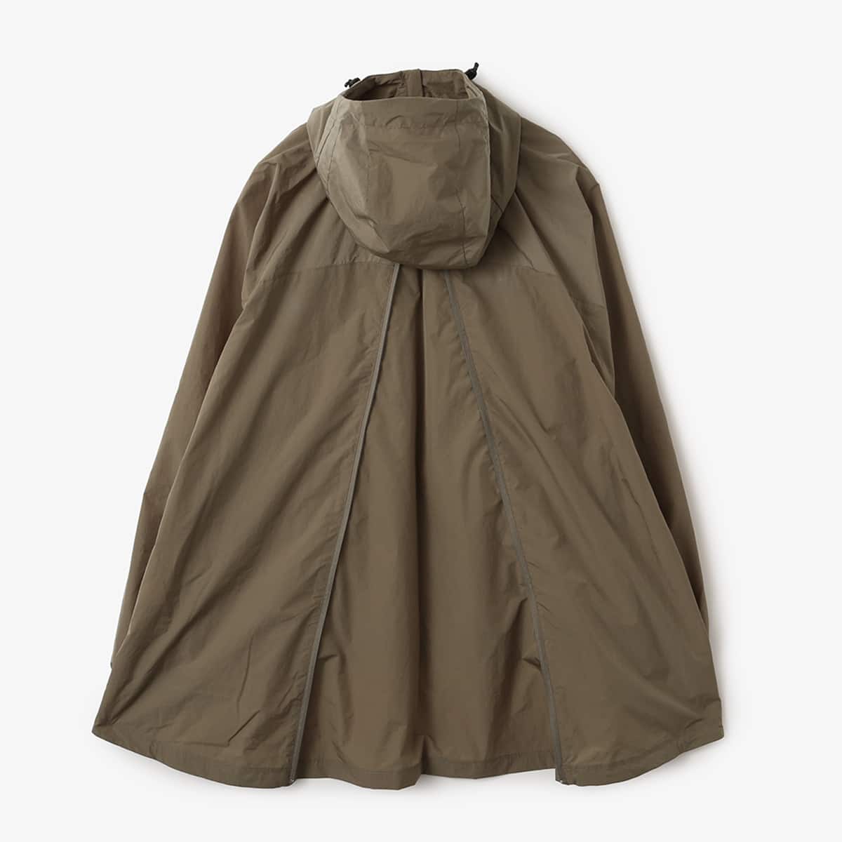 atmos Front Pocket Ripstop Anorak Hoodie KHAKIの画像