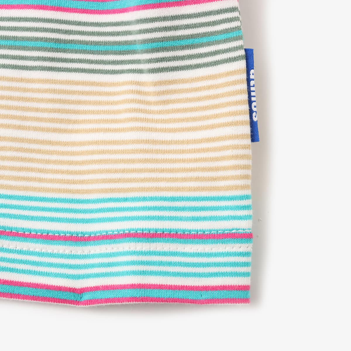 atmos Multi-color Border LS T-shirt GREENの画像