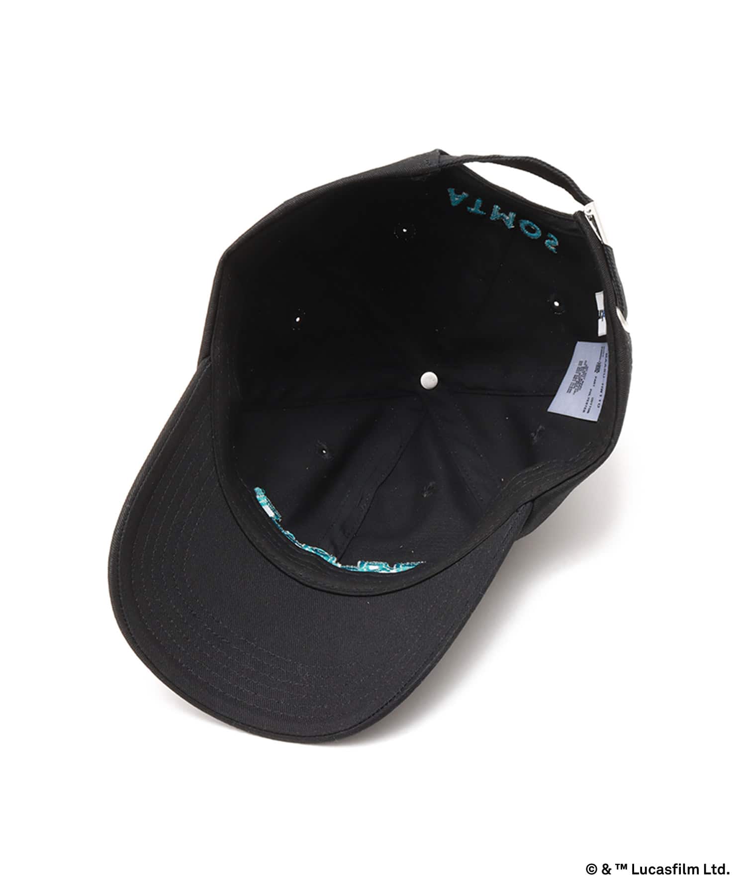 atmos [STAR WARS] カタカナ Logo Cap BLACKの画像