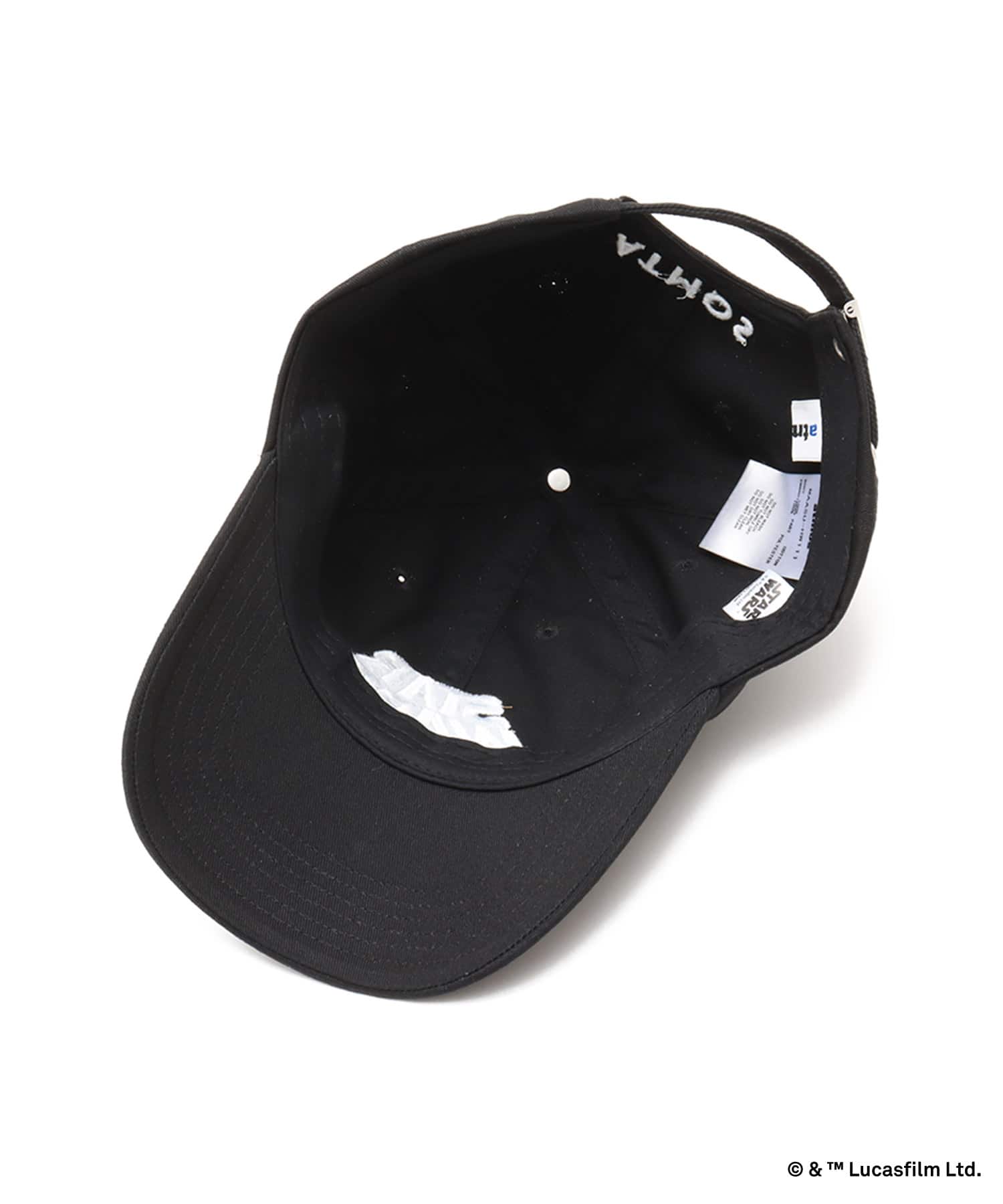 atmos [STAR WARS] Logo Cap BLACKの画像