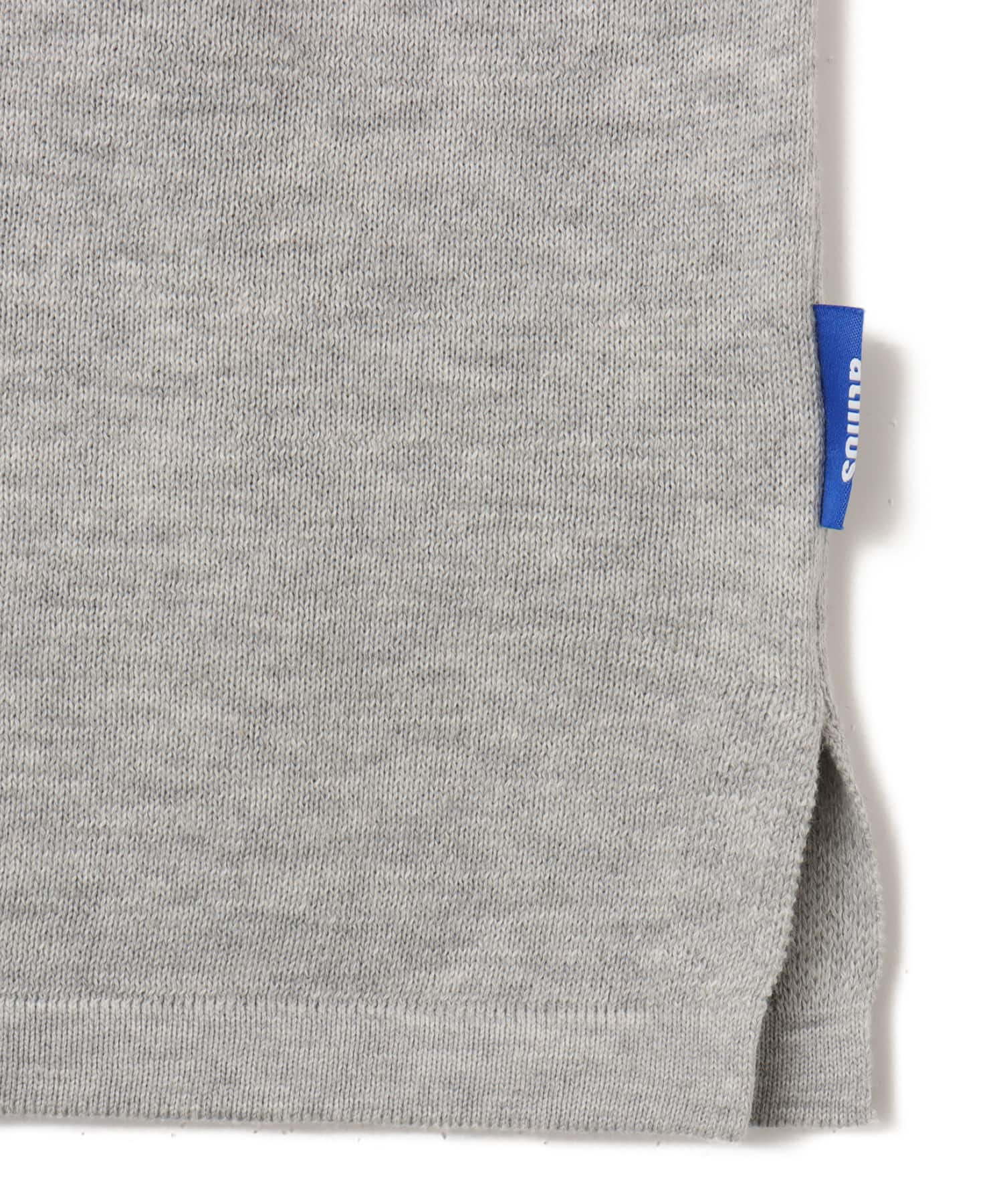atmos Knit Polo Shirt GRAYの画像