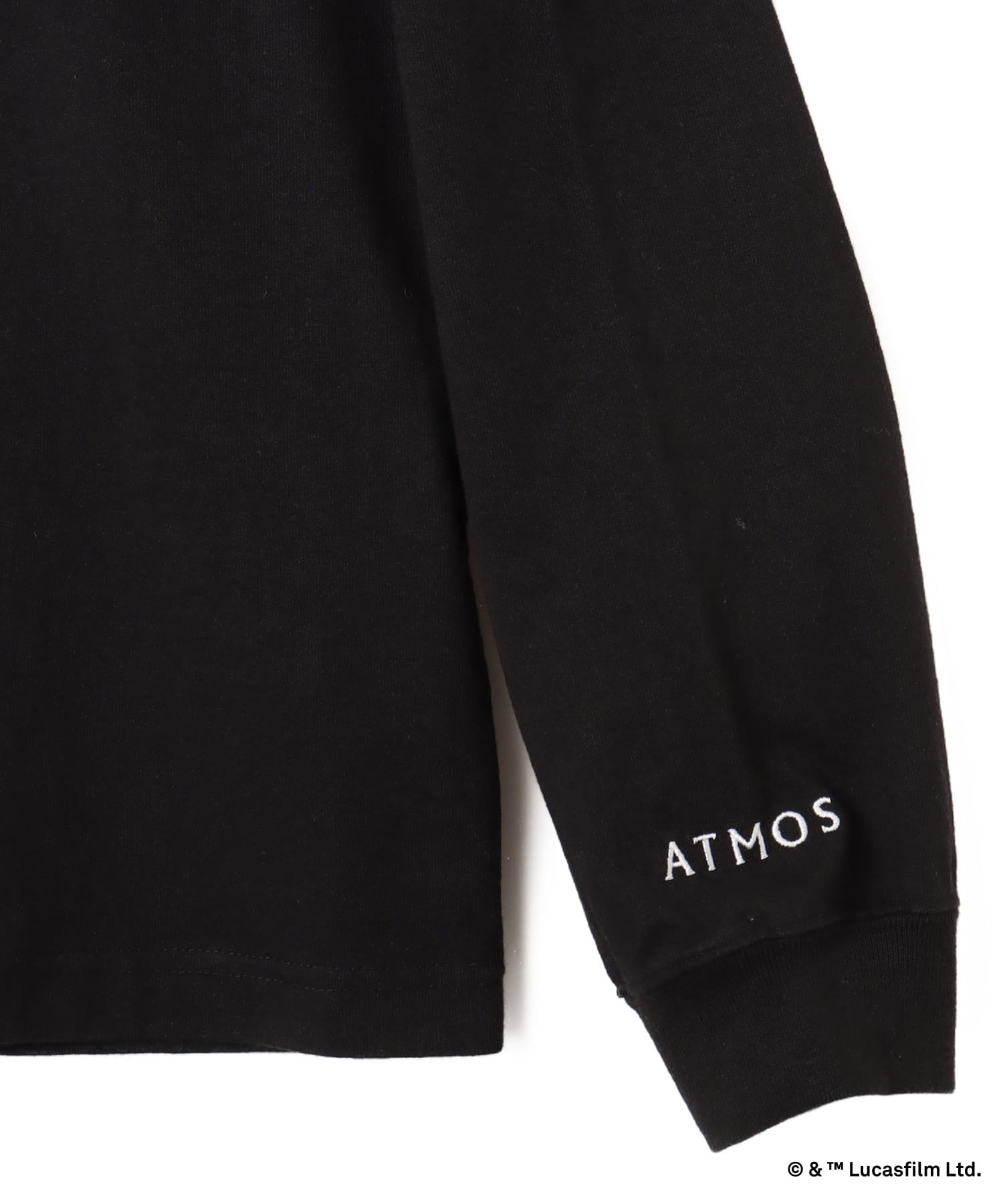 atmos [STAR WARS] GAME LS T-shirt BLACKの画像