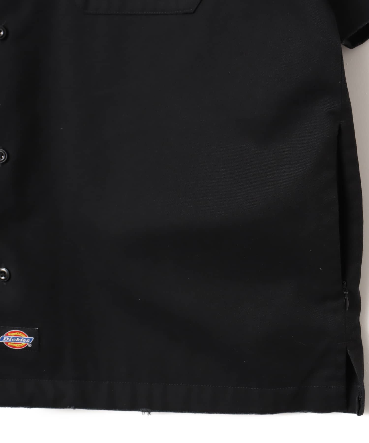 Dickies x atmos Utility WORK SS SHIRT BLACKの画像
