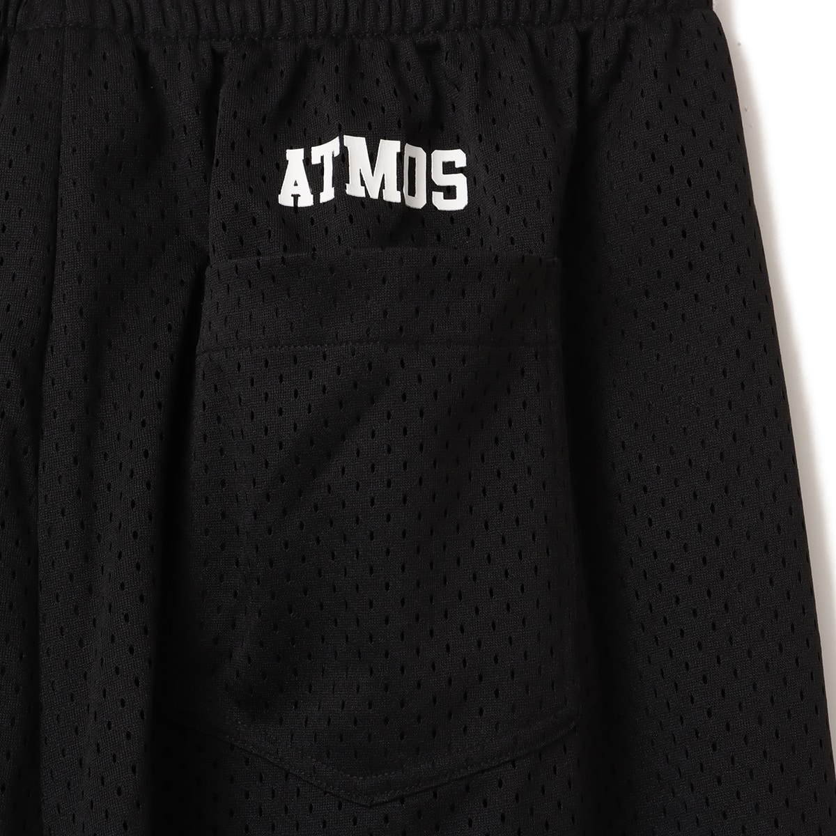 atmos × champion MESH Shorts BLACKの画像