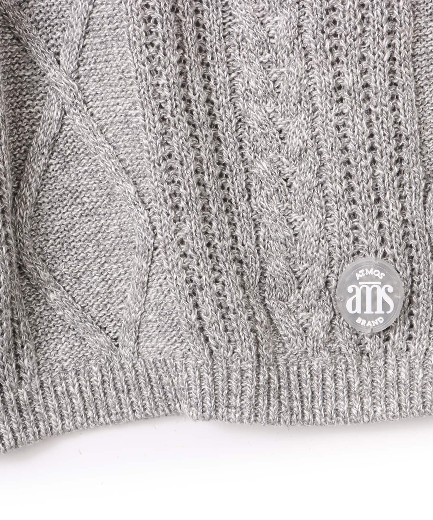 atmos Cable Knit Short Pants GRAYの画像
