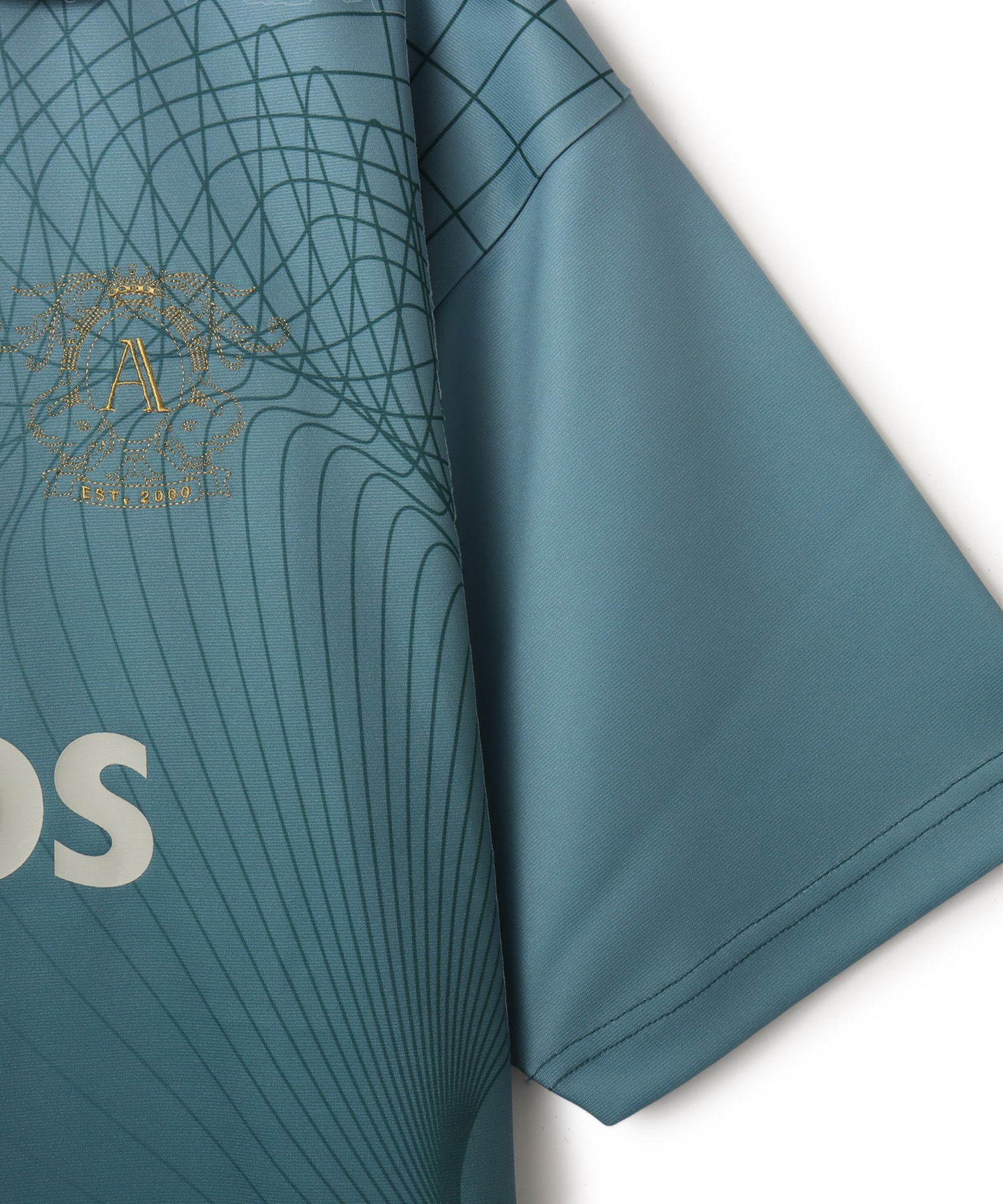 atmos Soccer Jersey Game Polo Shirt GREENの画像