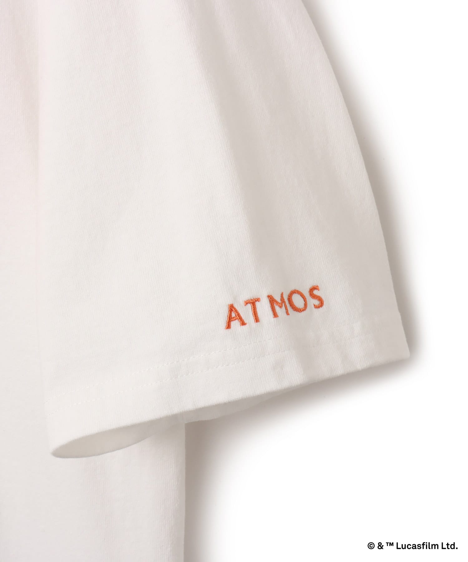 atmos [STAR WARS] MILLENNIUM FALCON / T-shirts WHITEの画像