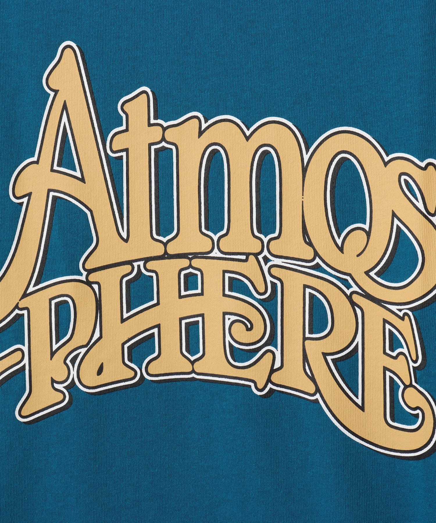 atmos atmosphere T-shirt BLUEの画像