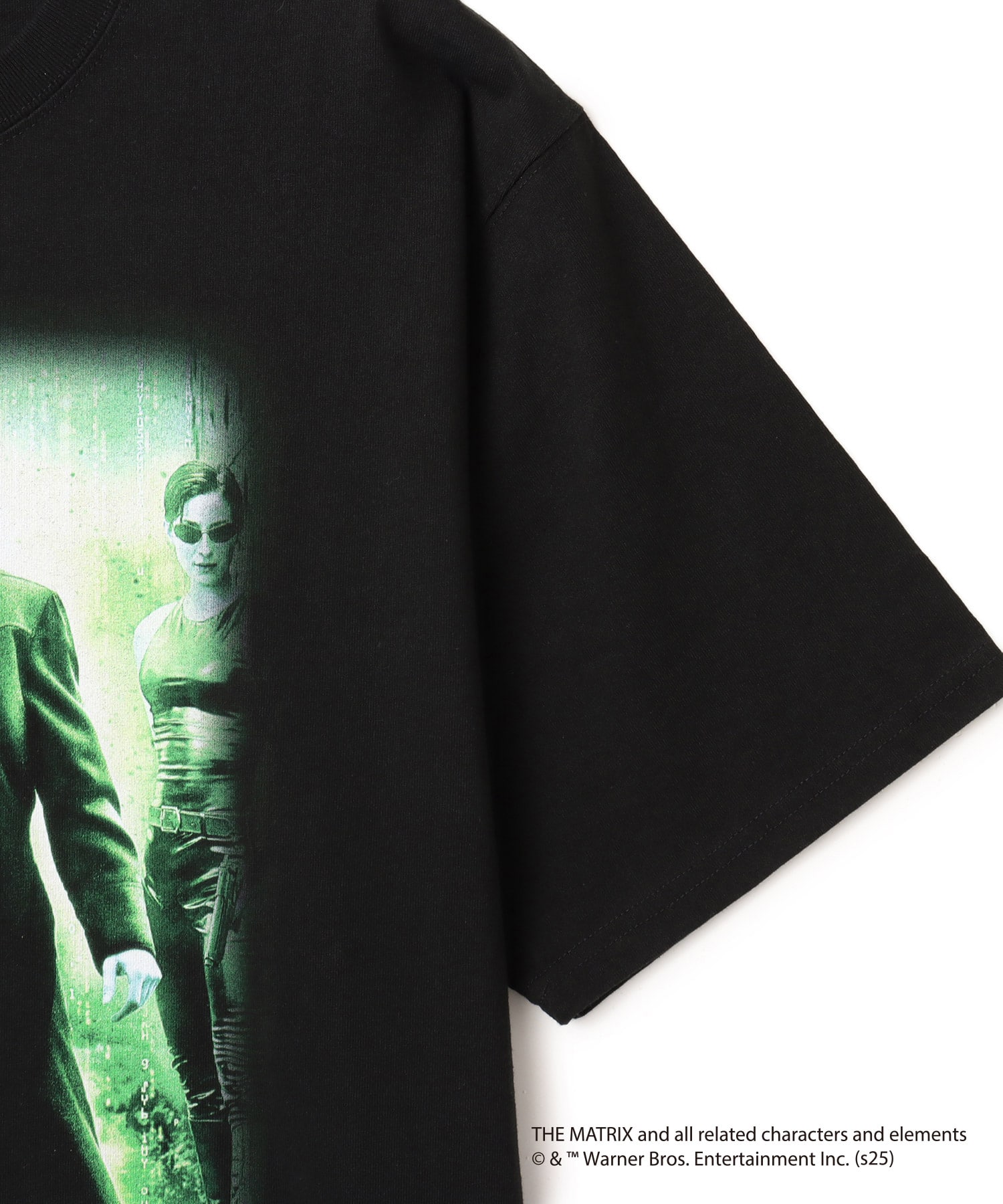 atmos x The Matrix T-shirt 1 BLACKの画像