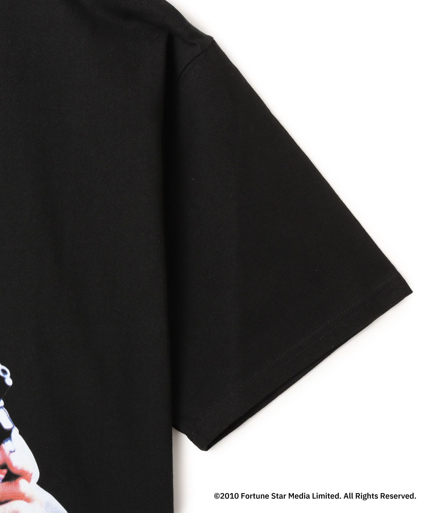POLICE STORY x atmos T-shirt BLACKの画像