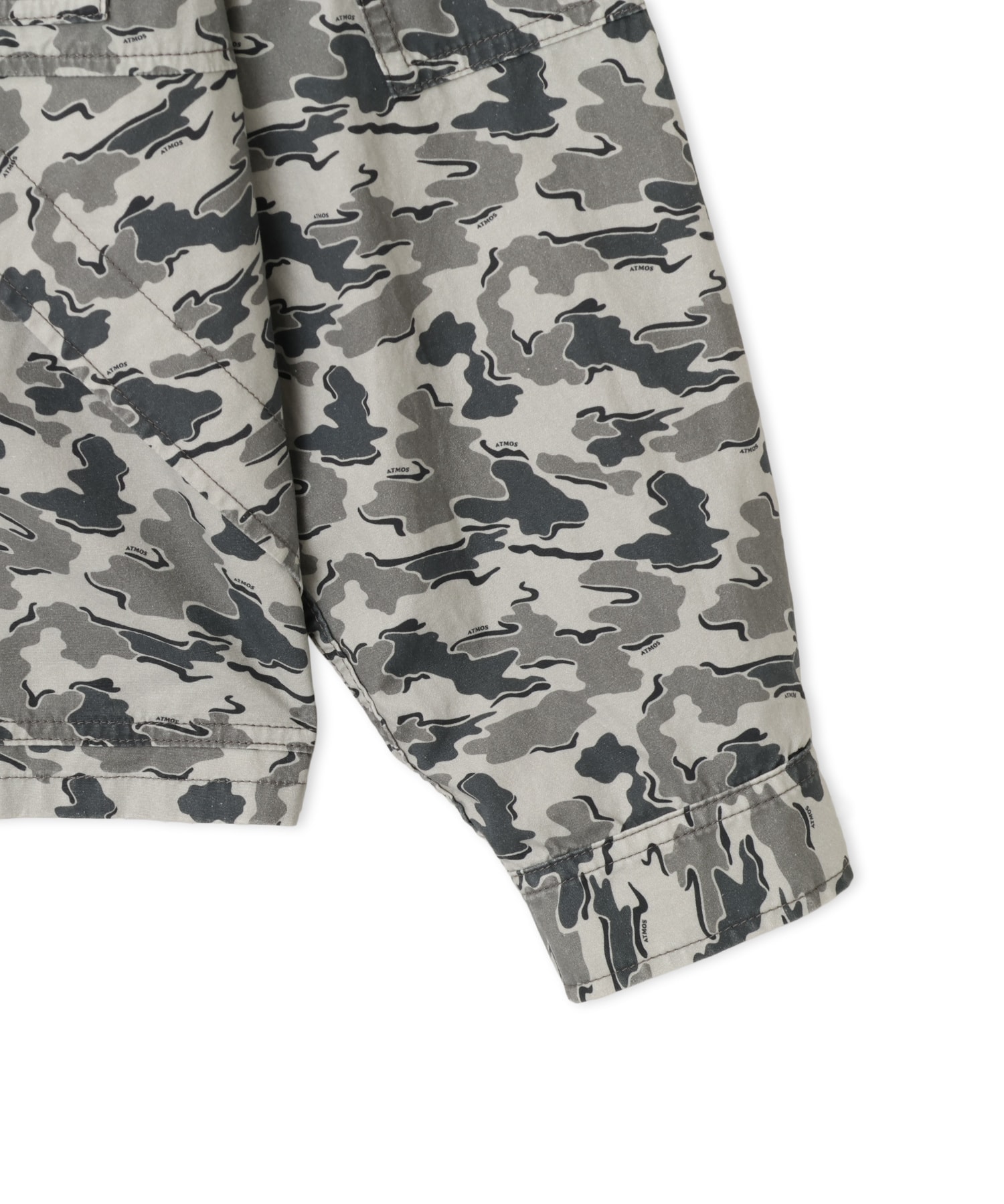 atmos Cotton Military Jacket CAMOUFLAGE GRAYの画像