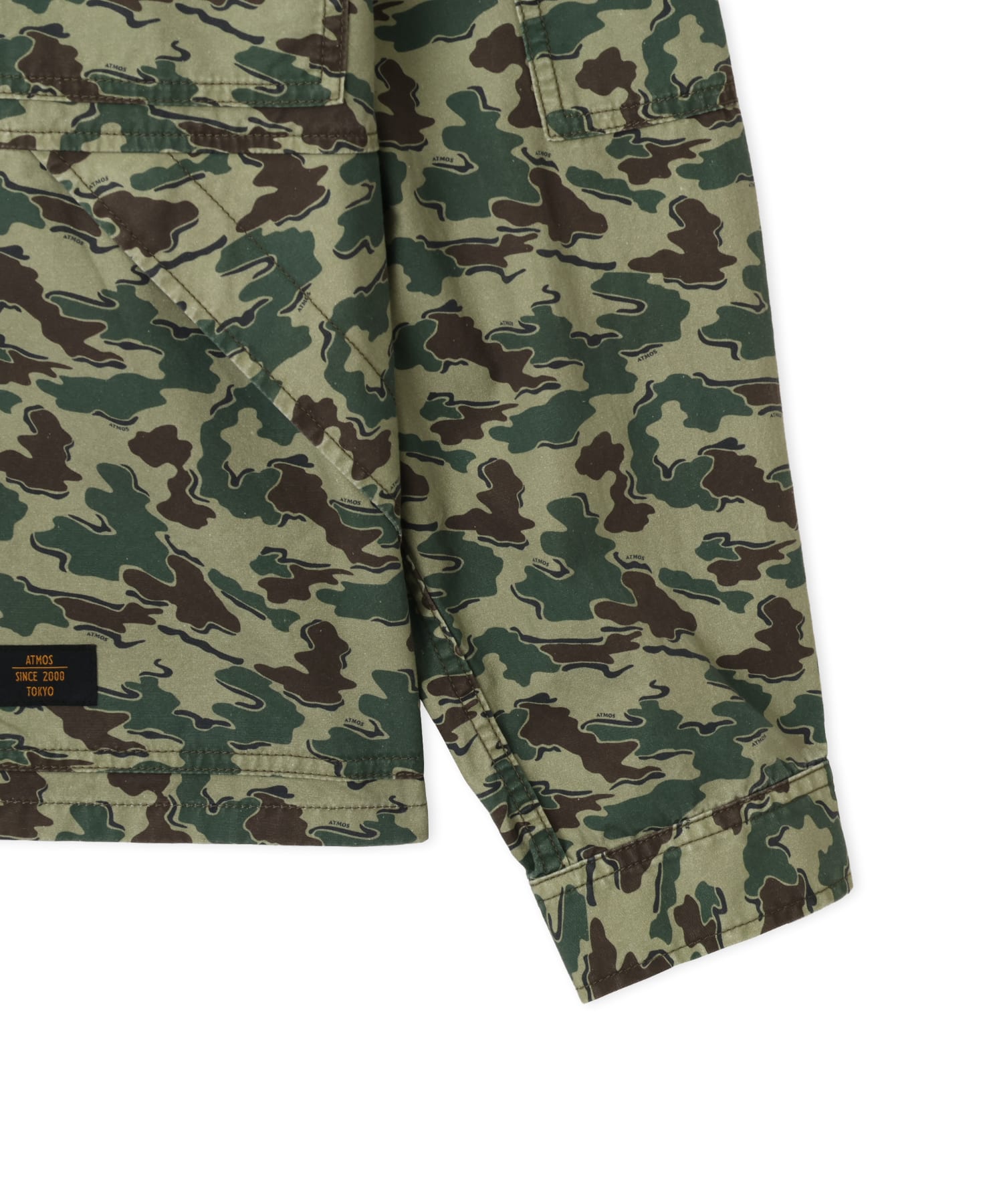 atmos Cotton Military Jacket CAMOUFLAGE KHAKIの画像